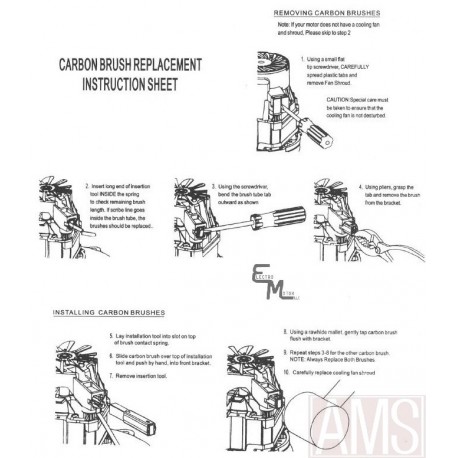  DL140 - TMCY0343 Charbons TMCY0343