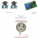 2 Moteur + carte + pressostat