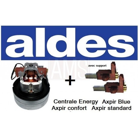 MOTEUR ALDES + CHARBONS