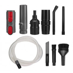 type Dyson V7 V8 V10 accessoires zones difficiles