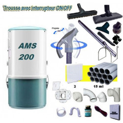 AMS 200 + Flexible on-off + Kit 2 prises