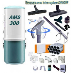 Centrale AMS 300 +Set on-off+ Kit 3 prises