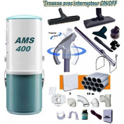 Centrale AMS 400 + Set on-off+Kit 3 prises