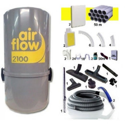 Airflow 2100w+ 2 prise Rétraflex Flexibles 15m