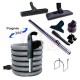 Set 8 accessoires + 1 flexible 9 m premium Plastiflex ON / OFF