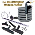 Set 8 accessoires + 1 flexible 9 m premium Plastiflex ON / OFF