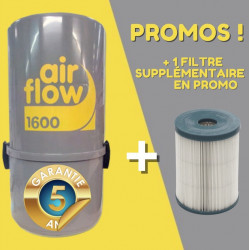 AirFlow 1600w Garantie 5 ans + 1 Filtre