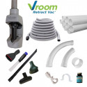 Kit Flexible Vroom Retract Vac 12m