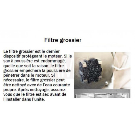 FILTRE MOUSSE 5.5 X 7 / Filtre grossier
