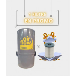 Aspirateur AirFlow 2100w + 1 Filtre en promo