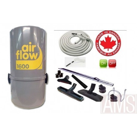 AirFlow 1600w Set de nettoyage on off / 8m + brosses