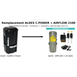 POWER VS AIRFLOW 2100.1 + EMETTEUR RECEPTEUR