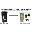 POWER VS AIRFLOW 2100.1 + EMETTEUR RECEPTEUR