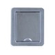 Prise en acier plate Inox