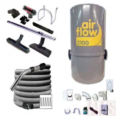 AirFlow 2100w Set de nettoyage / 9m + brosses