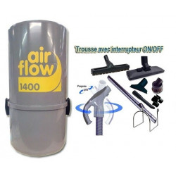 AirFlow 1400w + Flexible on-off + brosses