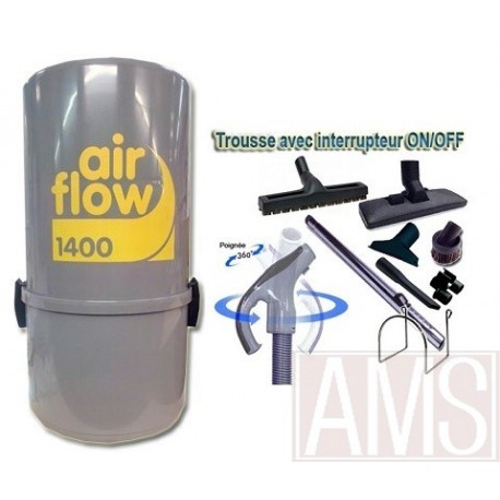 Airflow 1400W 9m ON-OFF + brosses