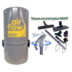 AirFlow 1600w Set de nettoyage 9m + brosses