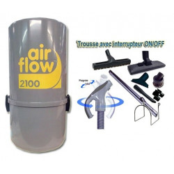 AirFlow 2100w Set de nettoyage / 9m + brosses