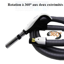 Flexible 360° aspiration centralisée on - off