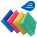 4 éponges color clean HACCP