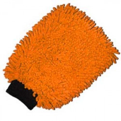 Gant microfibre orange 2 en 1