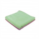 Chiffon microfibre Luxe verte