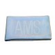 Chiffon microfibre bleue