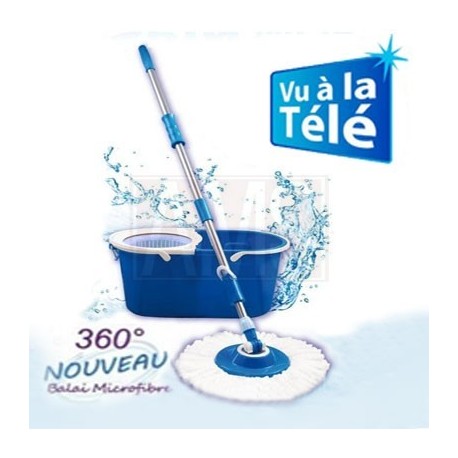 Nouveau Turbo mop DELUXE avec double centrifugeuse