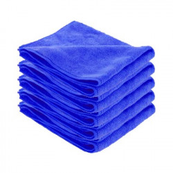 Chiffon microfibre bleue X5