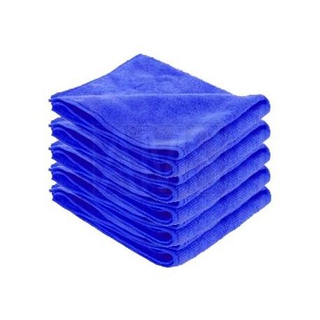 Chiffon microfibre bleue X5