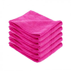 Chiffons microfibre SOFT fuchsia par 5