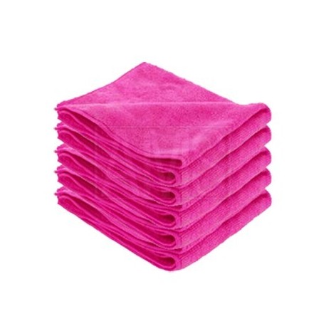 Chiffons microfibre SOFT fuchsia par 5