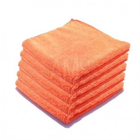 Chiffons microfibre Luxe orange X5