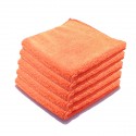 Chiffons microfibre Luxe orange par 5