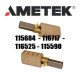 Charbond x 2 Ametek 115684-116717-155950-116525