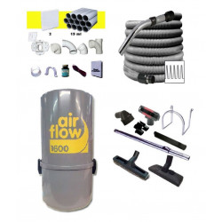 AirFlow+ Set flexible 9.10m + accessoires + Kit 2 prises