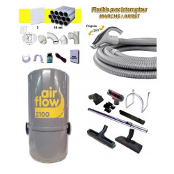 AirFlow 2100w Set flexible / 9.10m + accessoires + Kit 2 prises