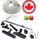 AirFlow 2100w Set flexible on off / 9.10m + accessoires + Kit 5 prises
