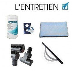 Pack lingette + accessoires + microfibre