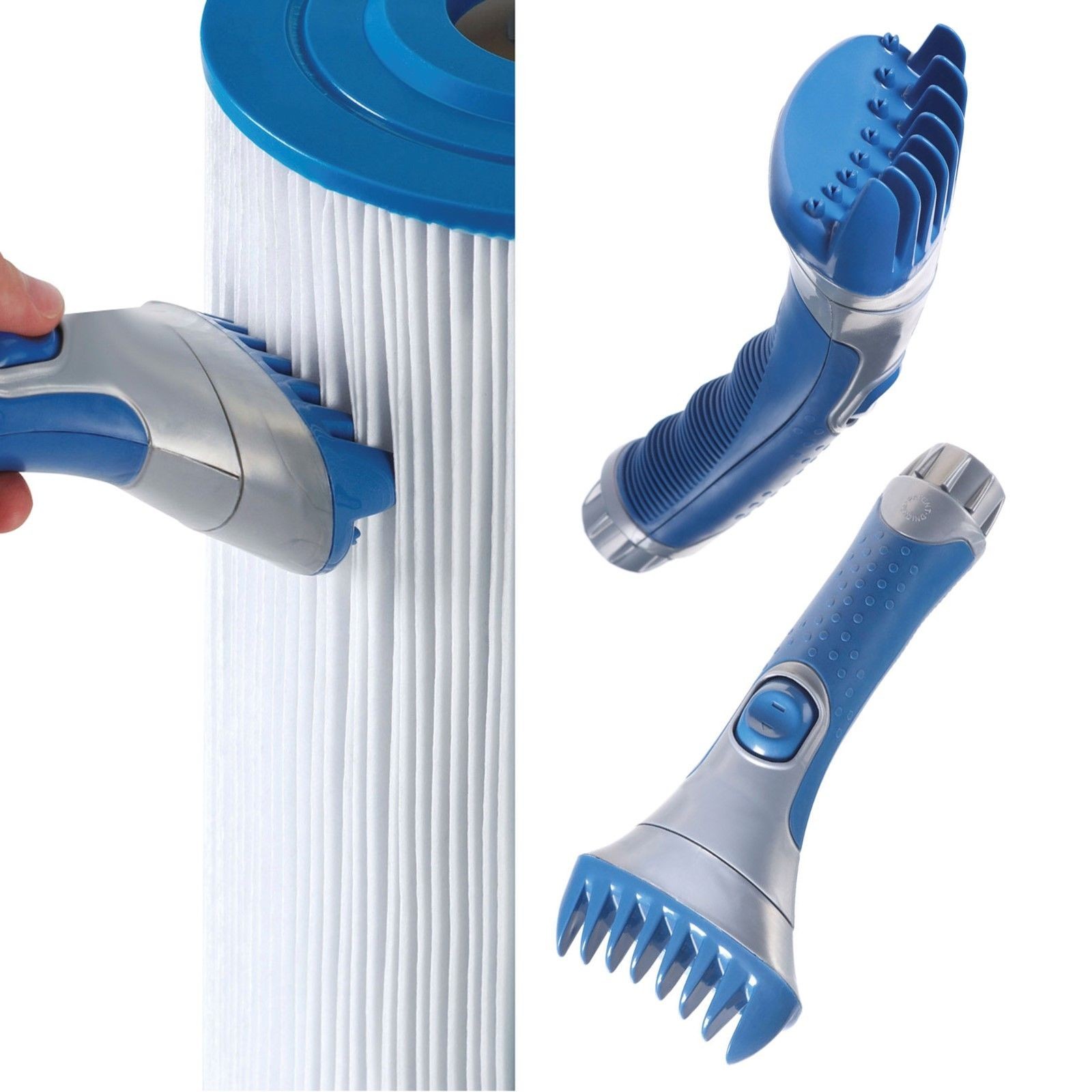 Brosse de nettoyage filtre cartouche aspirateur , piscine , spa , filtre  polyester