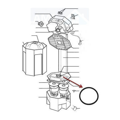 Joint Capot Moteur pour centrales ALDES