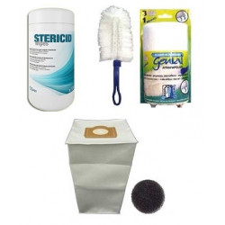 Pack 120 lingettes + plumeau + 1 sac