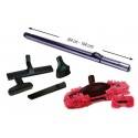 Pack tube télescopique + 5 accessoires