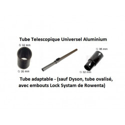 TUBE TELESCOPIQUE TOUTES MARQUES 32-35 avec embout