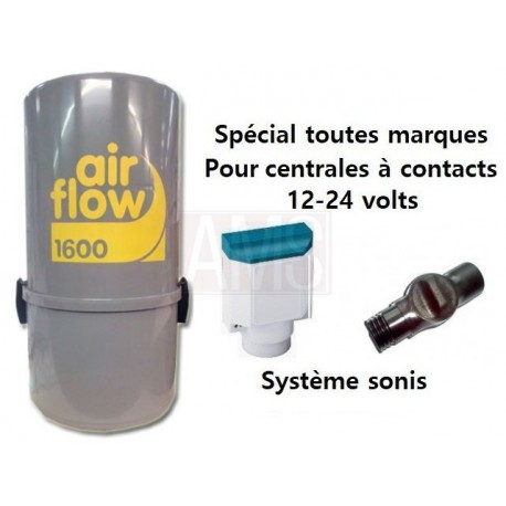 Aspirateur centralisé sans fil ( type aldes )