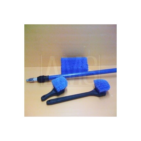 Kit brosses microfibres automobile