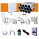 AirFlow 2100w+Set on off+Kit 3 prises