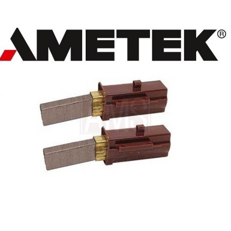 Jeu charbons AMETEK pour moteur 117123 - 117796 - 119678 - 119710