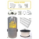 2 Centrales AirFlow 1600w + Divers raccords & PVC